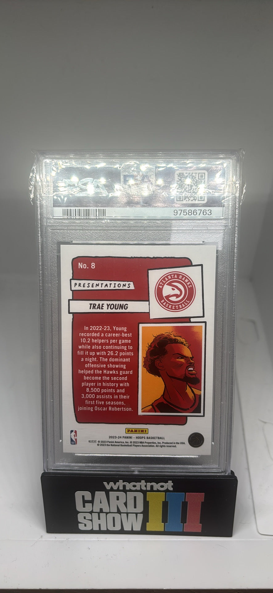 trae young presentations psa 10