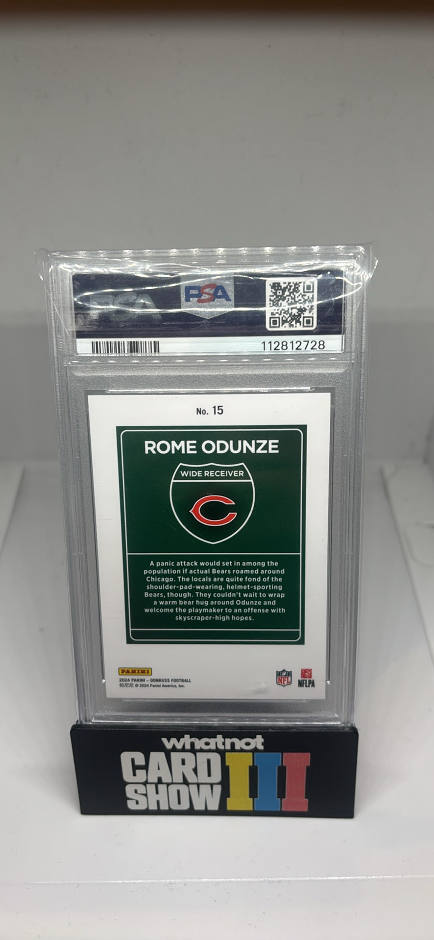 Rome odunze downtown psa 9