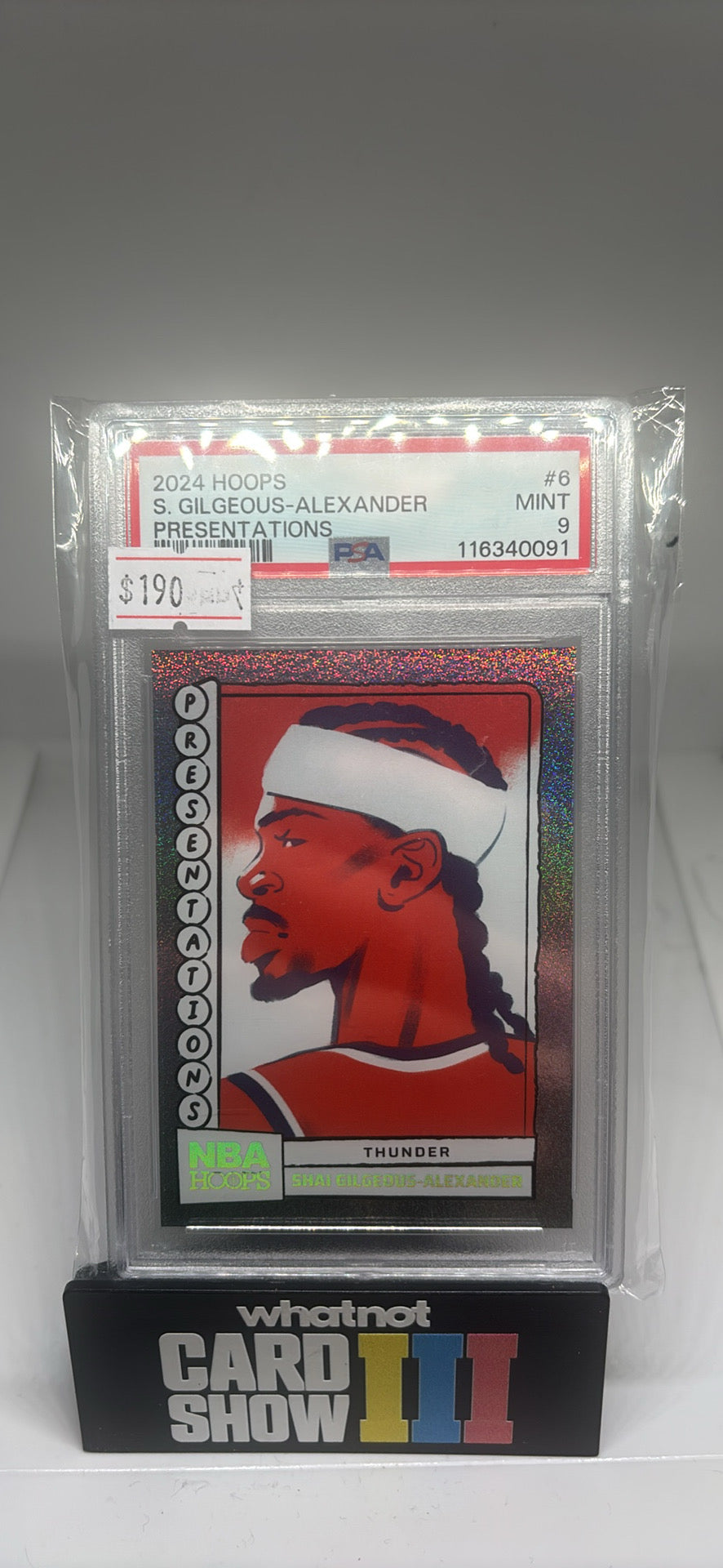 Shai Gilgeous-Alexander presentations psa 9
