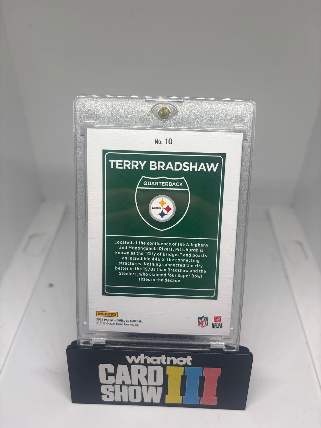 Terry Bradshaw downtown