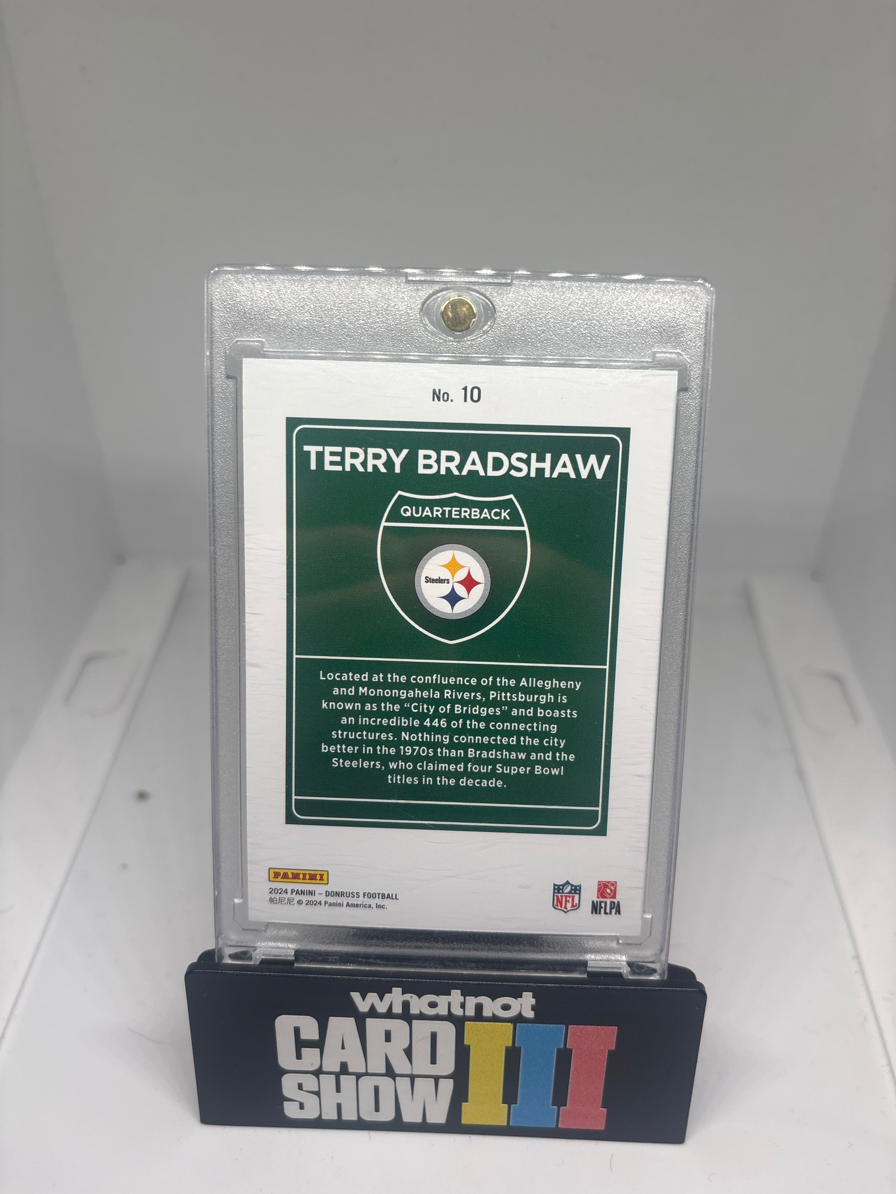 Terry Bradshaw downtown
