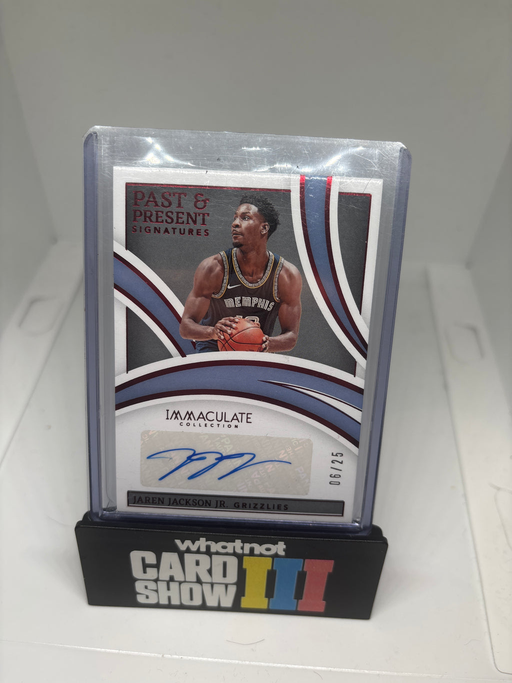 Jaren Jackson jr immaculate auto /25