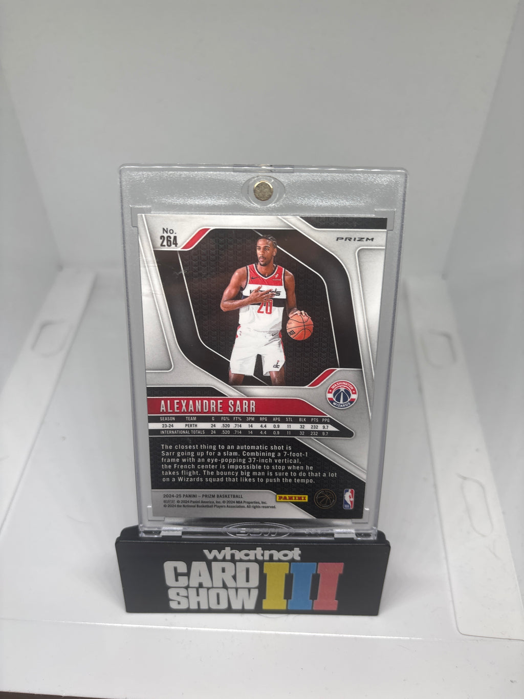 Alexander sarr silver prizm rookie