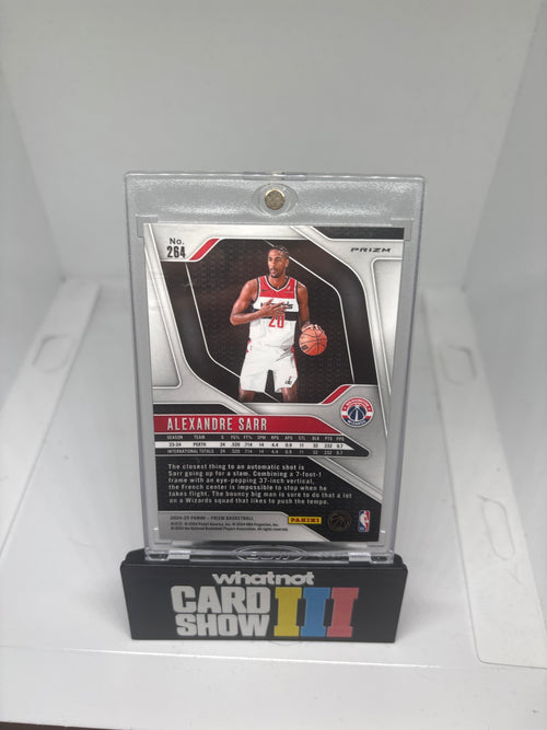 Alexander sarr silver prizm rookie